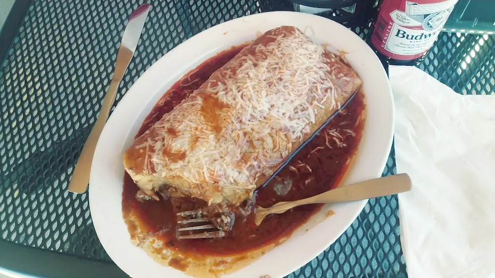 Carne Asada Wet Burrito